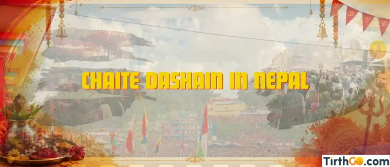 Chaite Dashain in Nepal Durga Bhagwati rituals days culture
