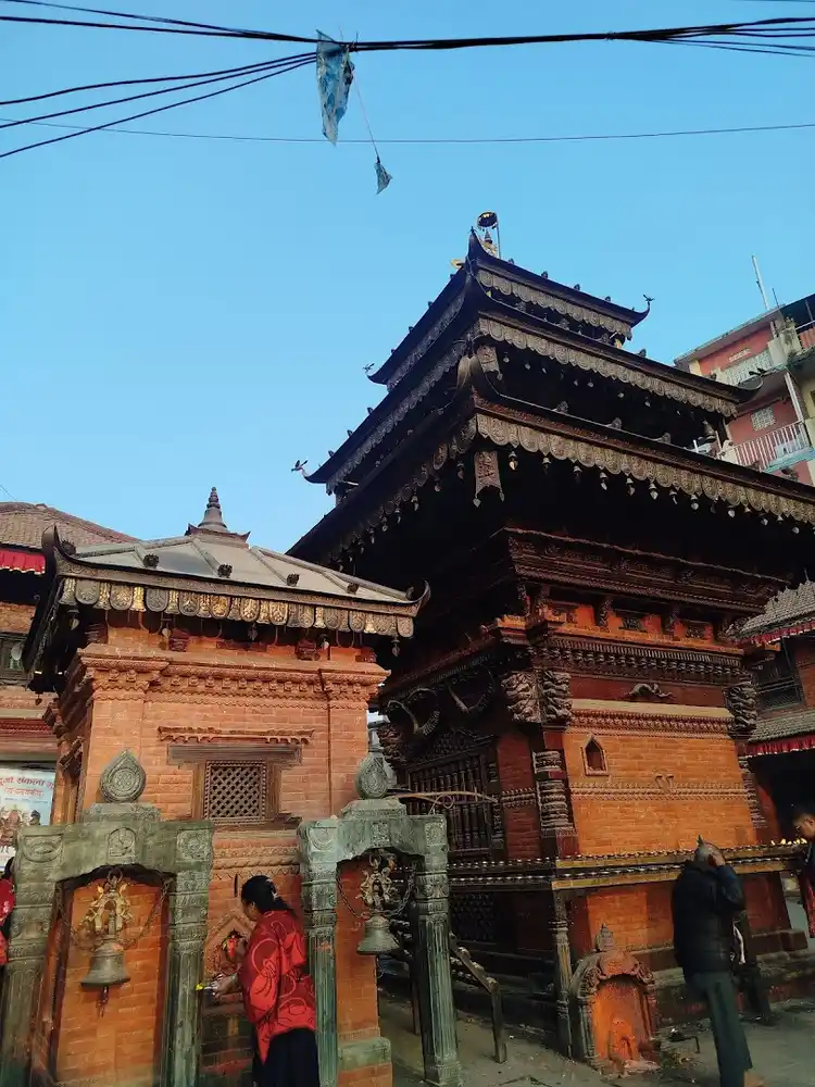 Biska Jatra celebration at Nagadesh Siddhi Ganesh Temple, Nepal.